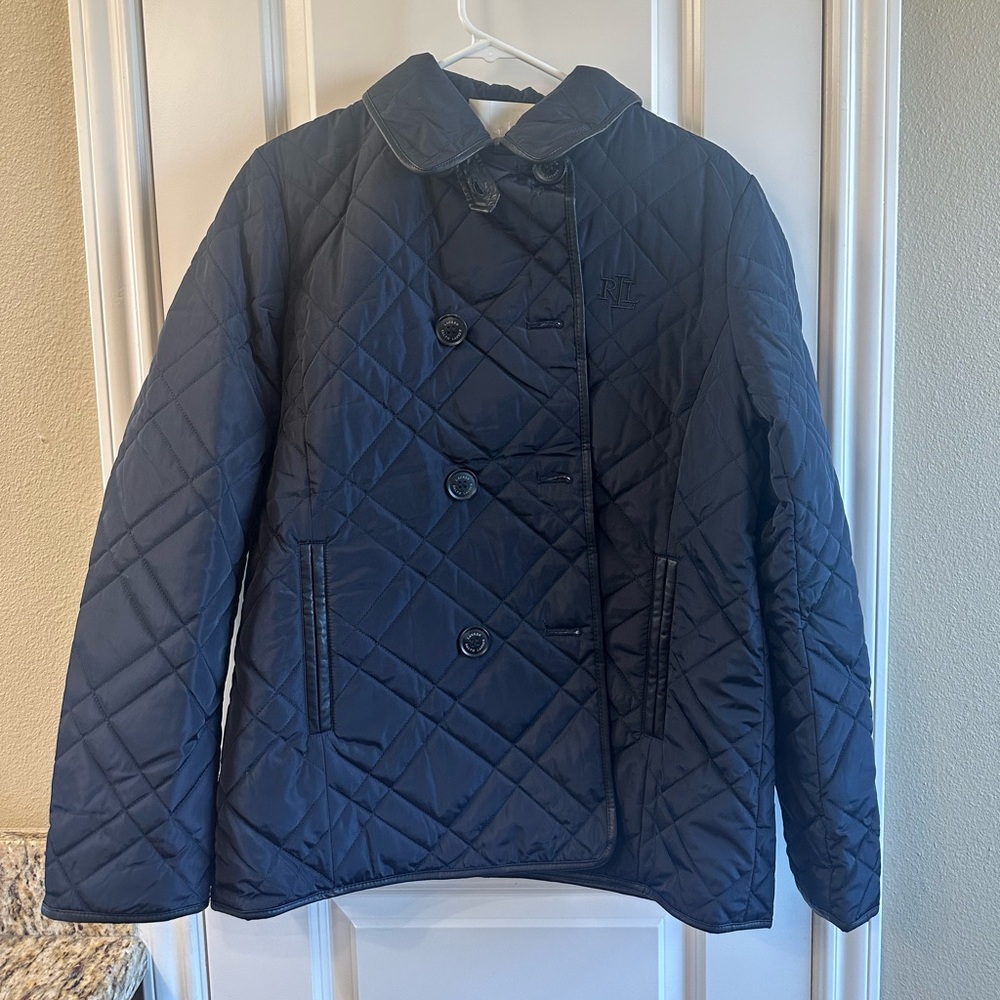 Ralph Lauren women quilted jacket size L